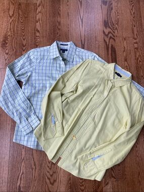 Lands End button down bundle (2)  Oxford Preppycore country club size 12